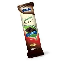 Giusto Senza Zucchero Cioccolato Con Stevia Fondente 35 G