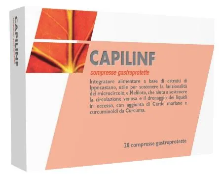 CAPILINF 20 COMPRESSE GASTROPROTETTE