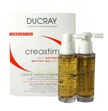 Ducray Creastim Trattamento Anticaduta Capelli Fortificante 2 Fiale 30 Ml