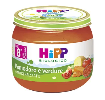 HIPP BIO HIPP BIO OMOGENEIZZATO SUGO POMODORO VERDURE 2X80 G