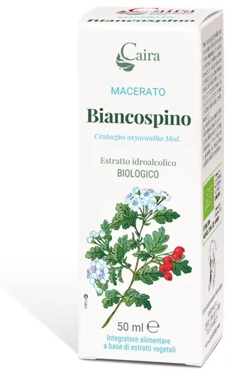 Caira Biancospino Macerato Idroalcolico Bio Gocce 50 Ml