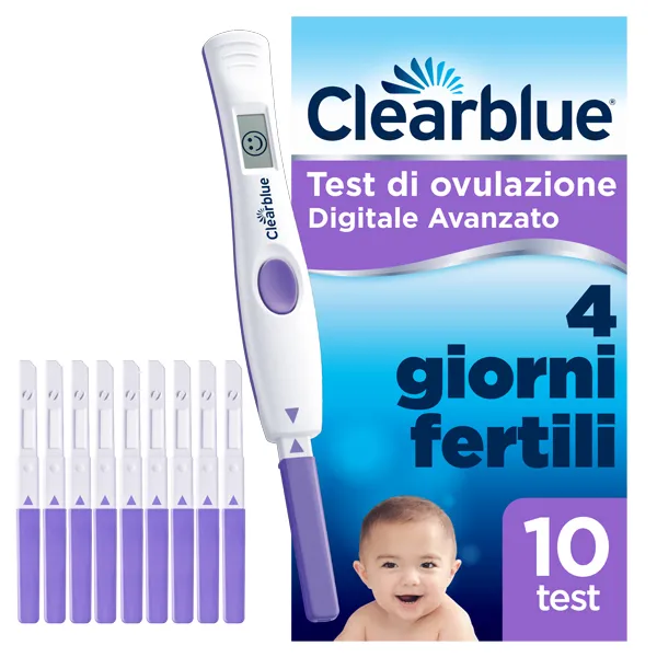 CLEARBLUE TEST DI OVULAZIONE AVANZATO 1 PEZZO