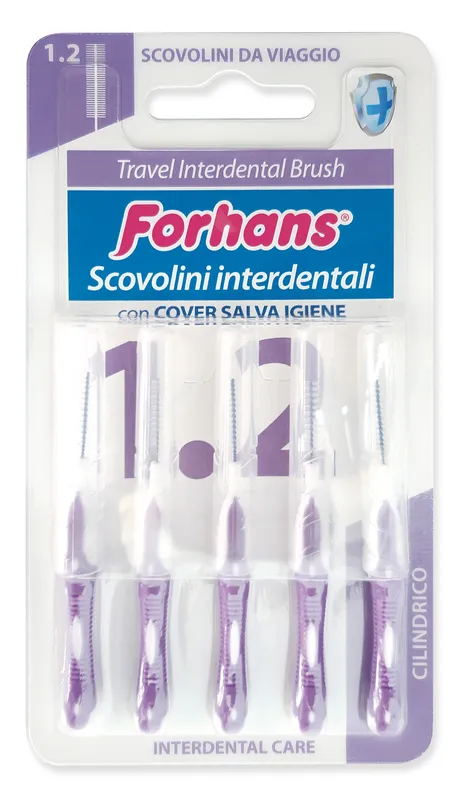 FORHANS TRAVEL INTERDENTAL BRUSH 1,2