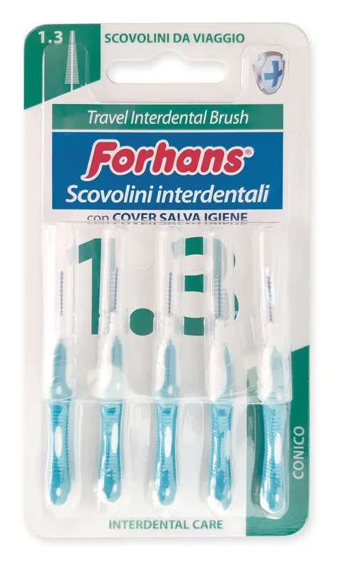 FORHANS TRAVEL INTERDENTAL BRUSH 1,3