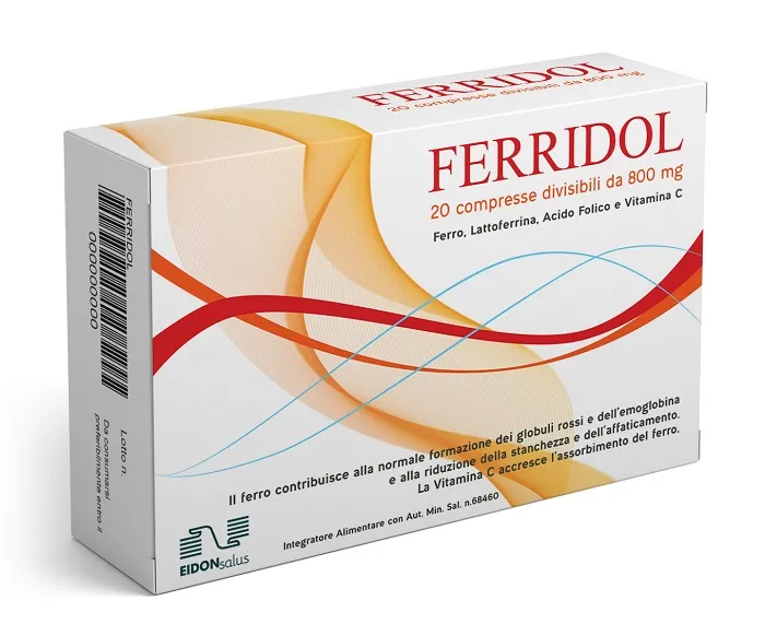 Ferridol 800mg 20 Compresse