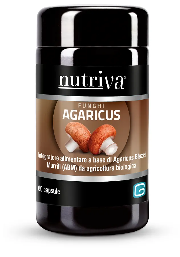 Nutriva Agaricus Abm 60 Capsule Vegetali