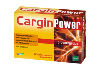 CARGIN POWER 12 BUSTE ASTUCCIO 20,4 G