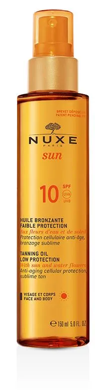 NUXE SUN HUILE BRONZANTE SPF10*