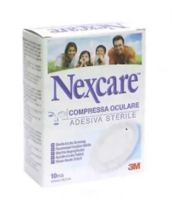 COMPRESSA OCULARE NEXCARE 10 PEZZI