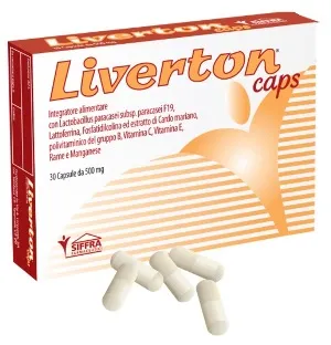 LIVERTON 30 CAPSULE 500 MG ASTUCCIO 15 G