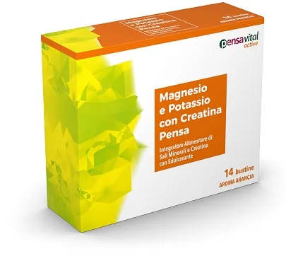 MAGNESIO E POTASSIO CON CREATINA ARANCIA PENSA 14 BUSTINE