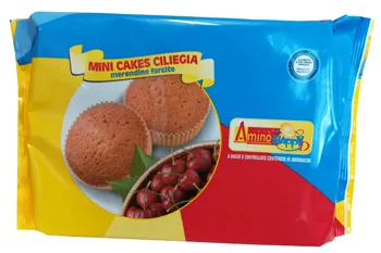 Amino' Happy D Mini Cakes Ciliegia 160 G