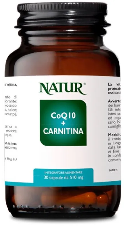 COQ10+CARNITINA 30 CAPSULE