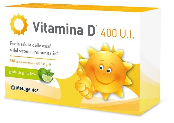 VITAMINA D 400 UI 168 COMPRESSE