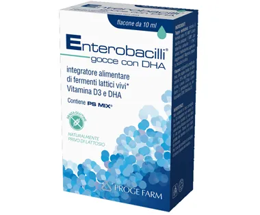 ENTEROBACILLI GOCCE C/DHA 10 ML