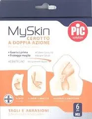 CEROTTO PIC MYSKIN TAGLI & ABRASIONI MIX 6 PEZZI