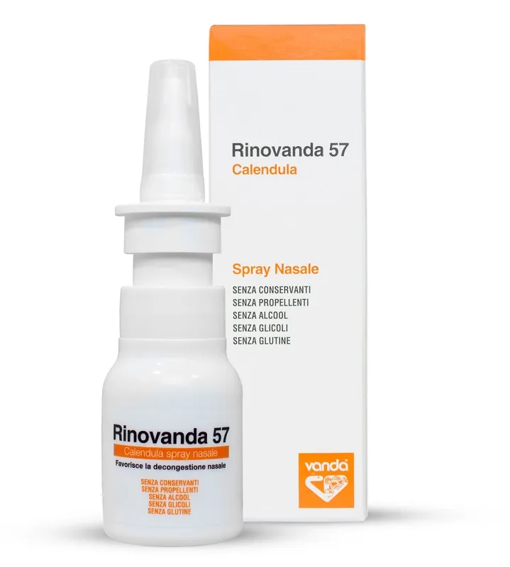 Spray Nasale Rinovanda 57 Flacone 20 Ml