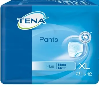 PANNOLONE PULL-UP TENA PANTS PLUS TAGLIA EXTRA LARGE 12 PEZZI