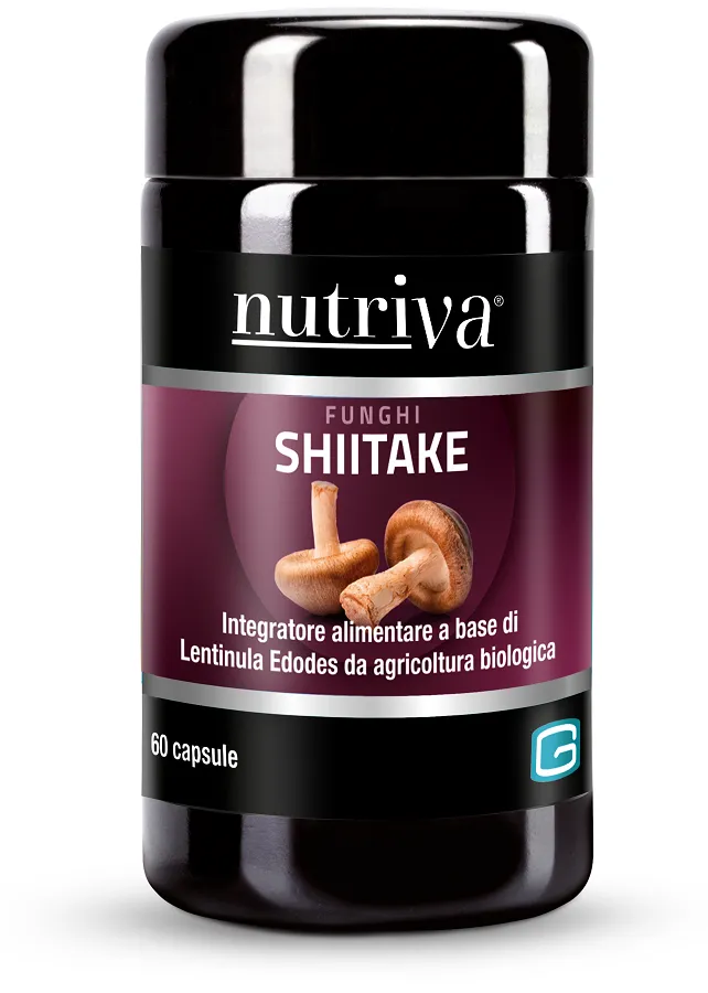 NUTRIVA SHITAKE 60 VEGICAPSULE