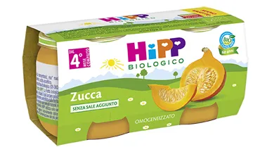 HIPP BIO HIPP BIO OMOGENEIZZATO ZUCCA 2X80 G