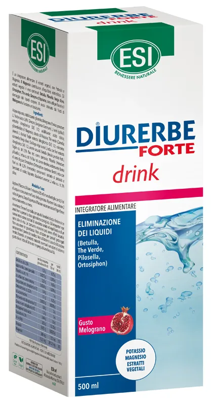 Esi Diurerbe Forte Drink Melograno 500 Ml