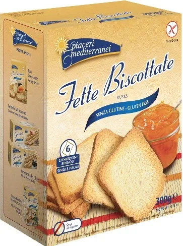 Piaceri Mediterranei Bonta' Del Mattino Fette Biscottate 300 G