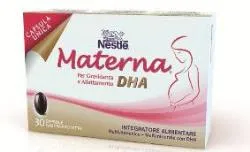 Nestle' Materna Dha 30 Capsule Unica