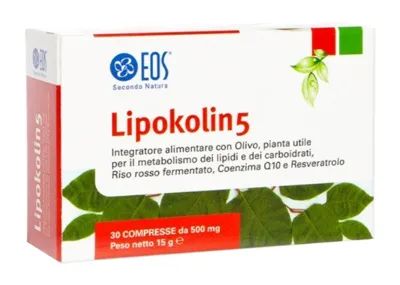 EOS LIPOKOLIN 5 30 COMPRESSE 500 MG