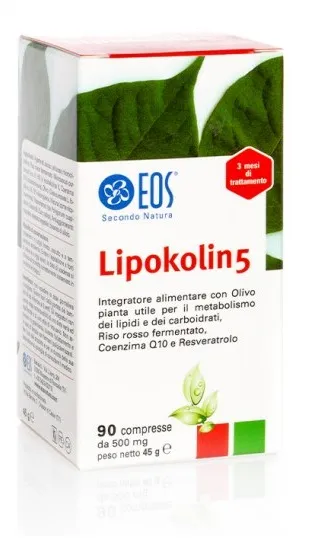 EOS LIPOKOLIN 5 90 COMPRESSE 500 MG