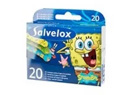 CEROTTO SALVELOX SPONGEBOB 10X20 CM 20 PEZZI