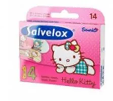 CEROTTO SALVELOX HELLO KITTY 12X14 CM 14 PEZZI