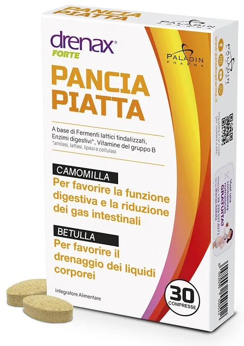 DRENAX FORTE PANCIA PIATTA 30 COMPRESSE