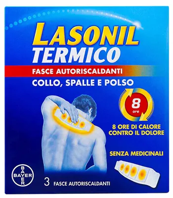 LASONIL TERMICO COLLO/SPALLE/POLSO 3 FASCE AUTORISCALDANTI