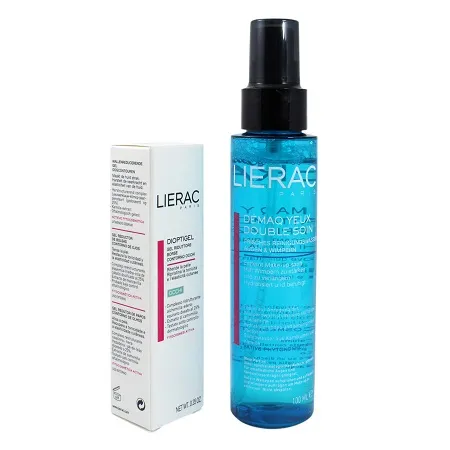 LIERAC DIOPTIGEL 10 ML+DEMAQ YEUX 100 ML