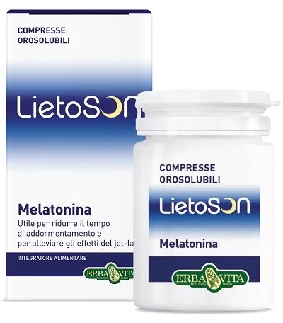 LIETOSON MELATONINA 40 COMPRESSE OROSOLUBILI