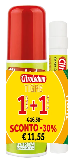 CITROLEDUM TIGRE KIT SPRAY 75 ML + STICK 10 ML