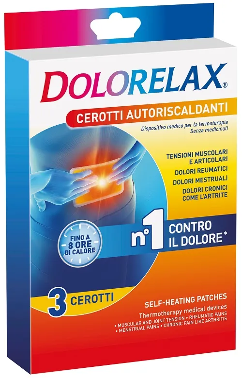 DOLORELAX CEROTTO EFFETTO CALDO 6 PEZZI