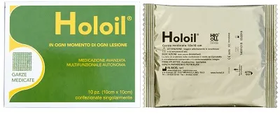 HOLOIL MEDICAZIONE GARZA 10X10CM 10 PEZZI