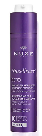 Nuxe Nuxellence Detox Siero Notte Anti-età Disintossicante 50 Ml