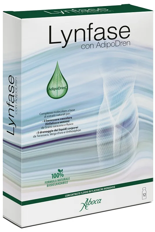 LYNFASE FITOMAGRA 12 FLACONCINI 15 G CIASCUNO