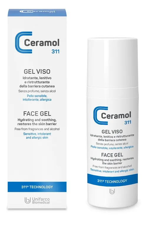 Ceramol Gel Viso 50 Ml