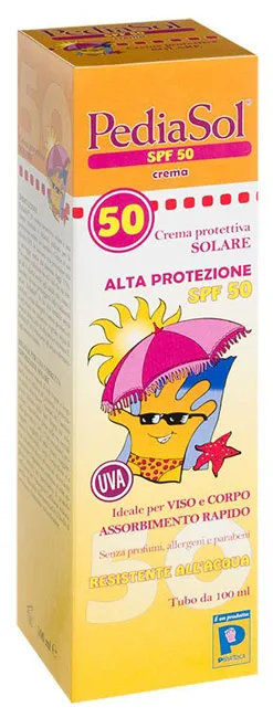 Pediasol Spf 50 Crema Solare 100 Ml