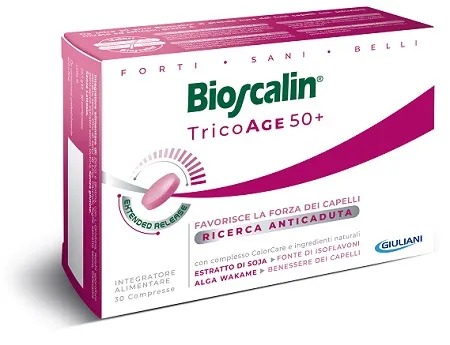 BIOSCALIN TRICOAGE 45+ 30 COMPRESSE