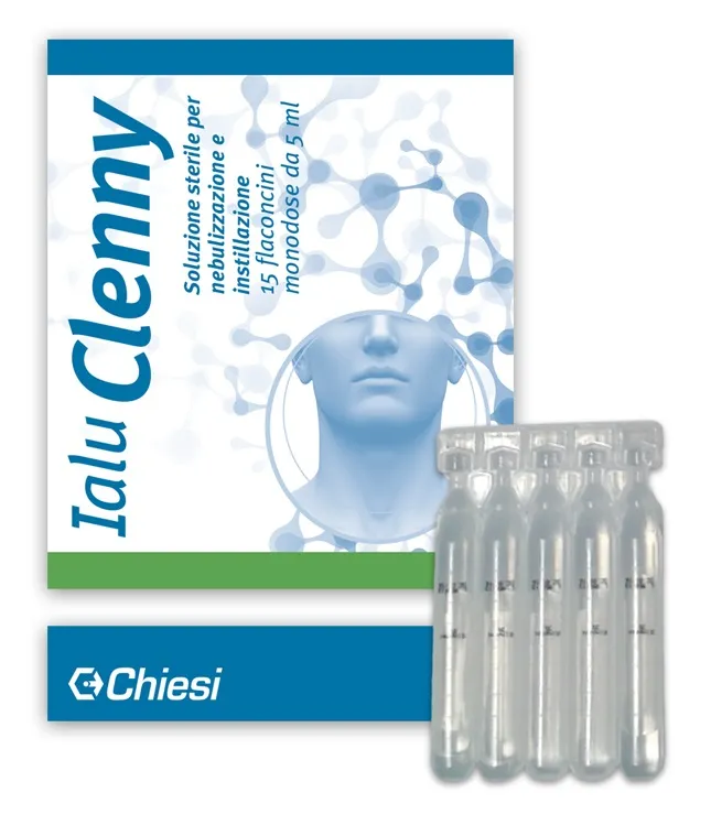 Ialu Clenny 15 Flaconcini 5 Ml Soluzione Sterile Per Nebulizzazione E Instillazione Con Acido Ialuronico