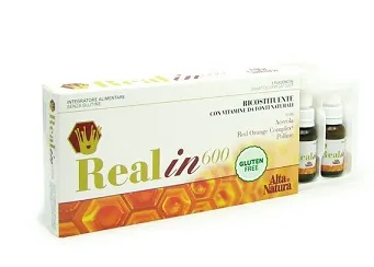 REALIN 600 6 FLACONCINI DA 10 ML