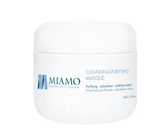 MIAMO ACNEVER CLEANSING-PURIFYING MASQUE 60 ML MASCHERA PURIFICANTE ASSORBENTE LENITIVA