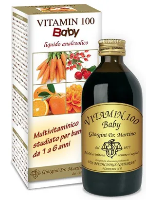 VITAMIN 100 BABY LIQUIDO ANALCOOLICO 200 ML