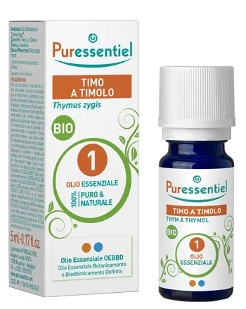 Puressentiel Timo Timolo Olio Essenziale Bio 10 Ml