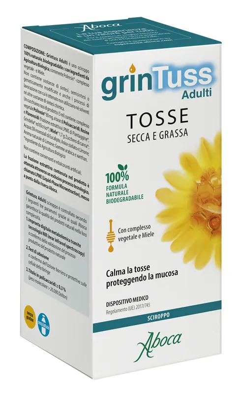 GRINTUSS ADULTI SCIROPPO CON POLIRESIN 180 G