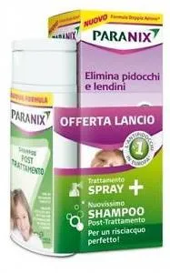 Spray Paranix Trattamento + Shampoo Post